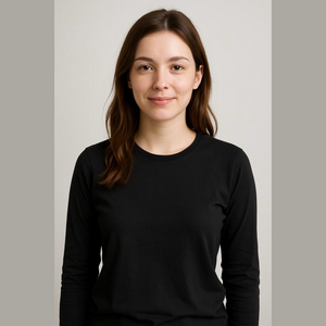 Cato Black Long Sleeve Top - M - Classic & Comfy